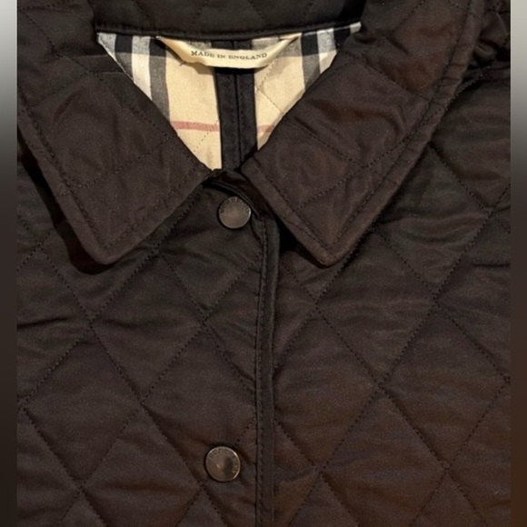BURBERRY LONDON Fernleigh Diamond Quilted Jacket. Sz M $1095 Retail - Picture 2 of 15
